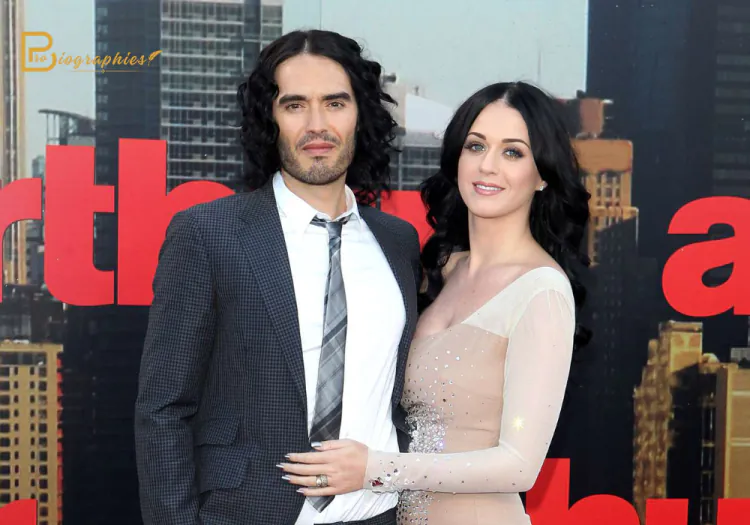 Katy perry with Russell Brand