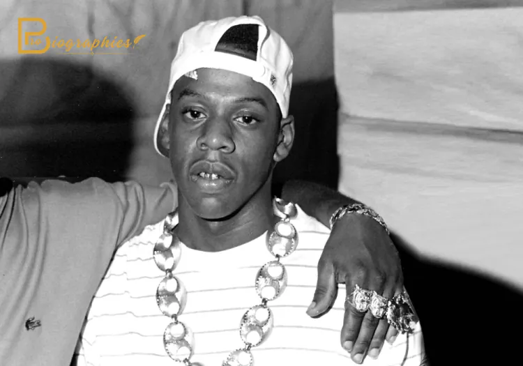 Jay-z as a rapper in oung age