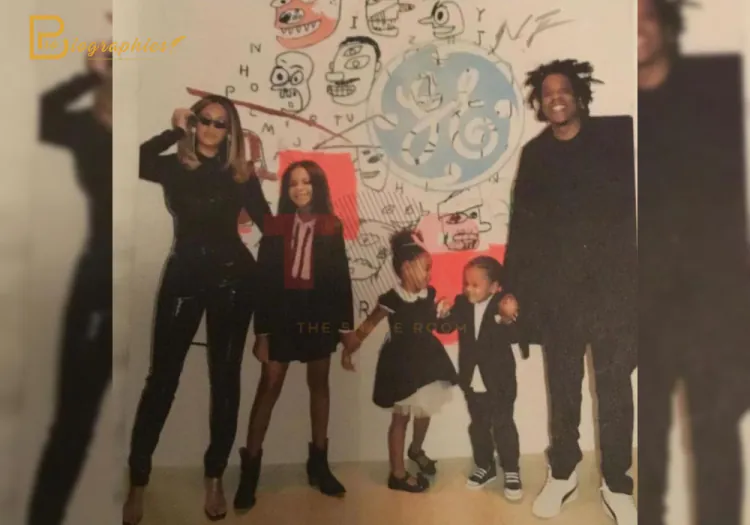 Jay-z with family