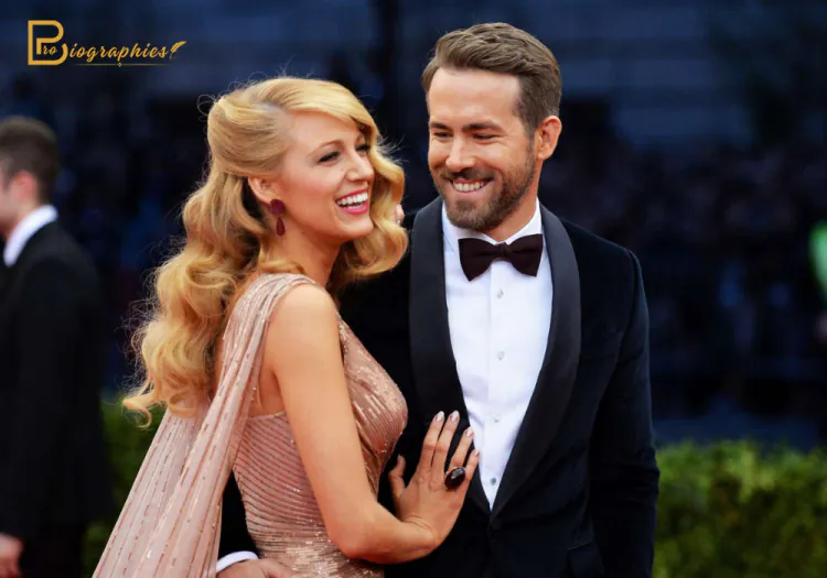 Blake Lively with ryan Reynolds