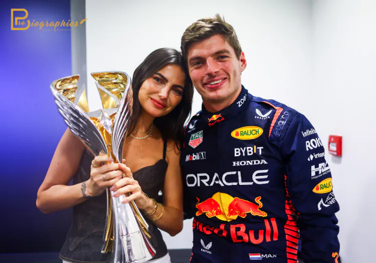 Max Verstappen with Kelly Piquet